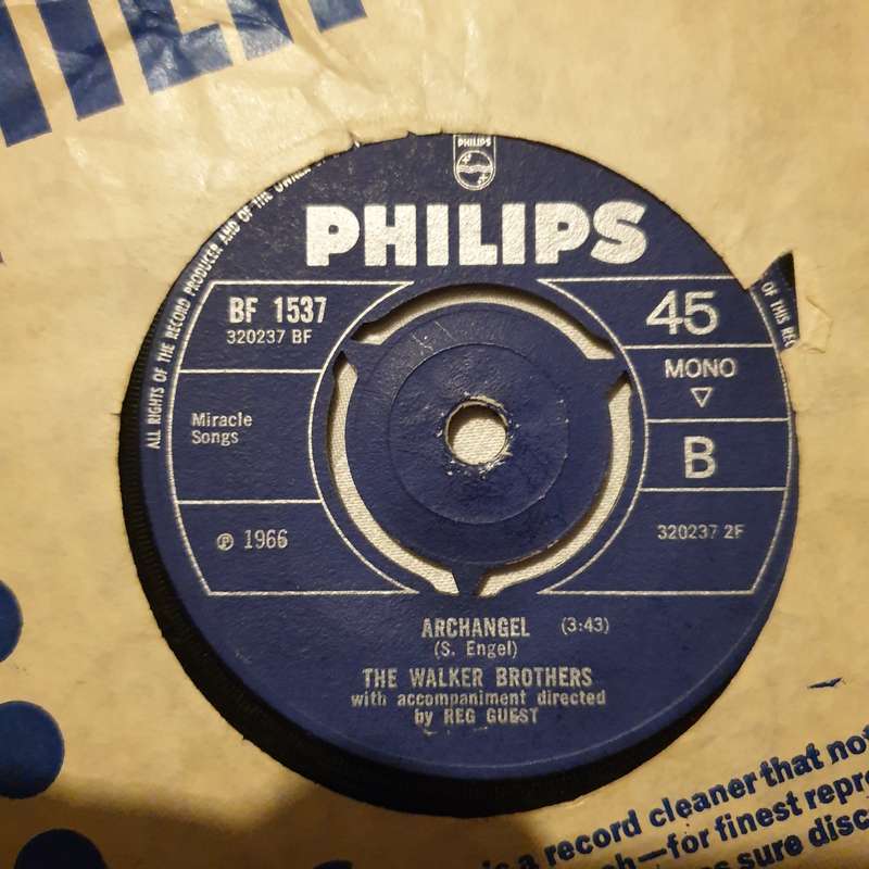 The Walker Brothers  Deadlier Than The Male - Vinyl 7" Record - Good Quality (G)
