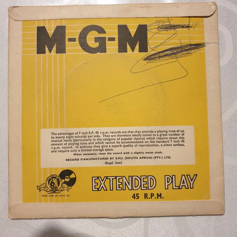 MGM - Various - Extended Play Bumble Bee Boogie... - Vinyl 7" Record - Very-Good- Quality (VG-)