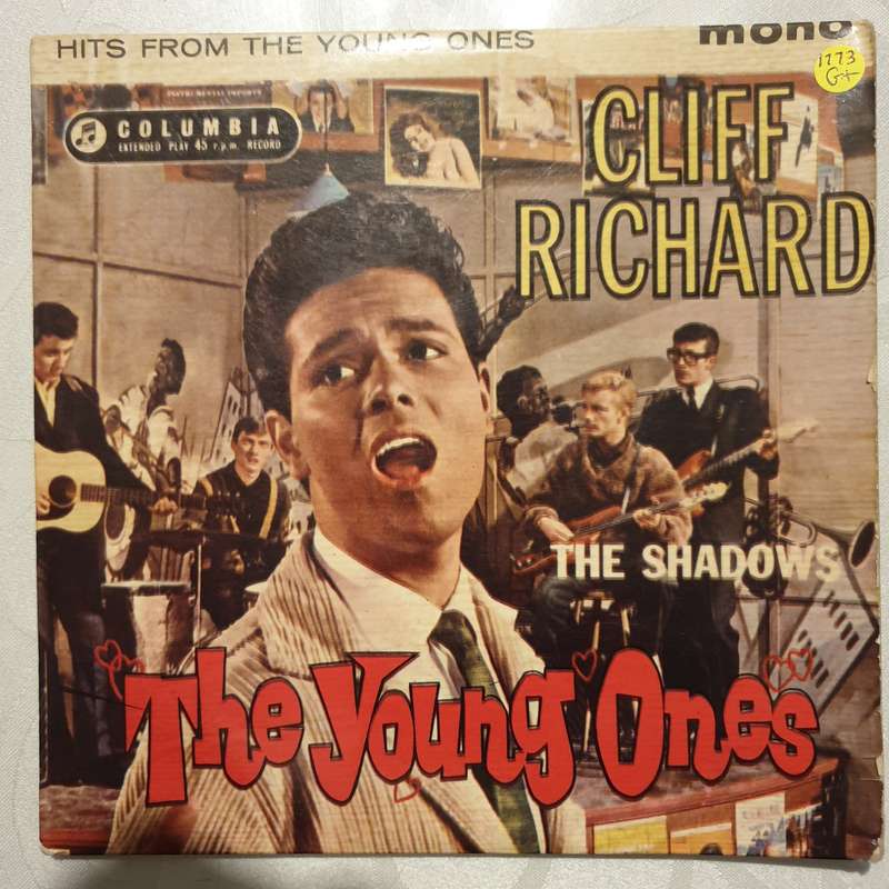Cliff Richard - The Shadows  Hits From "The Young Ones" - Vinyl 7" Record - Good+ Quality (G+)
