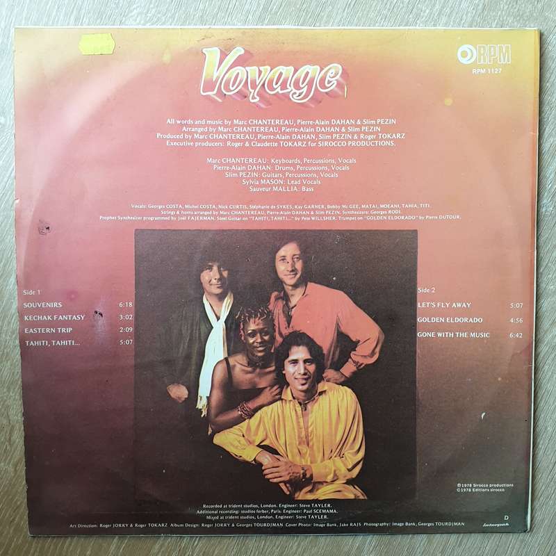 Voyage - Fly Away  -  Vinyl LP Record - Very-Good+ Quality (VG+)