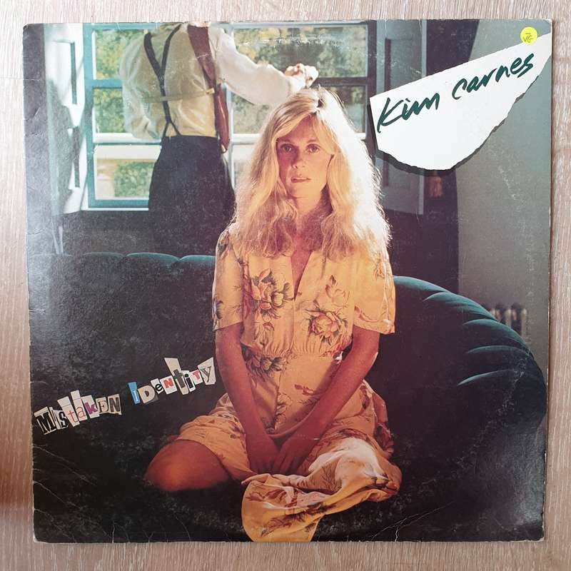 Kim Carnes  Mistaken Identity - Vinyl LP Record - Opened  - Very-Good- Quality (VG-)