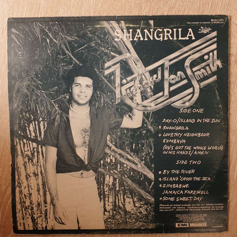 Richard Jon Smith  Shangrila  - Vinyl LP Record - Opened  - Very-Good- Quality (VG-)