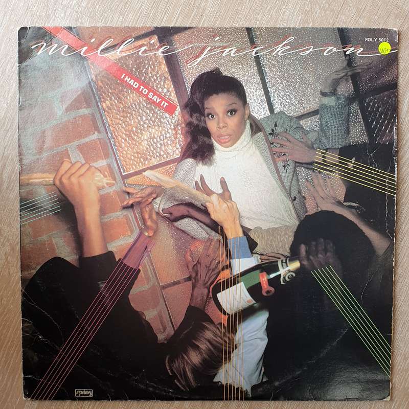 Millie Jackson  I Had To Say It -   Vinyl LP Record - Very-Good+ Quality (VG+)