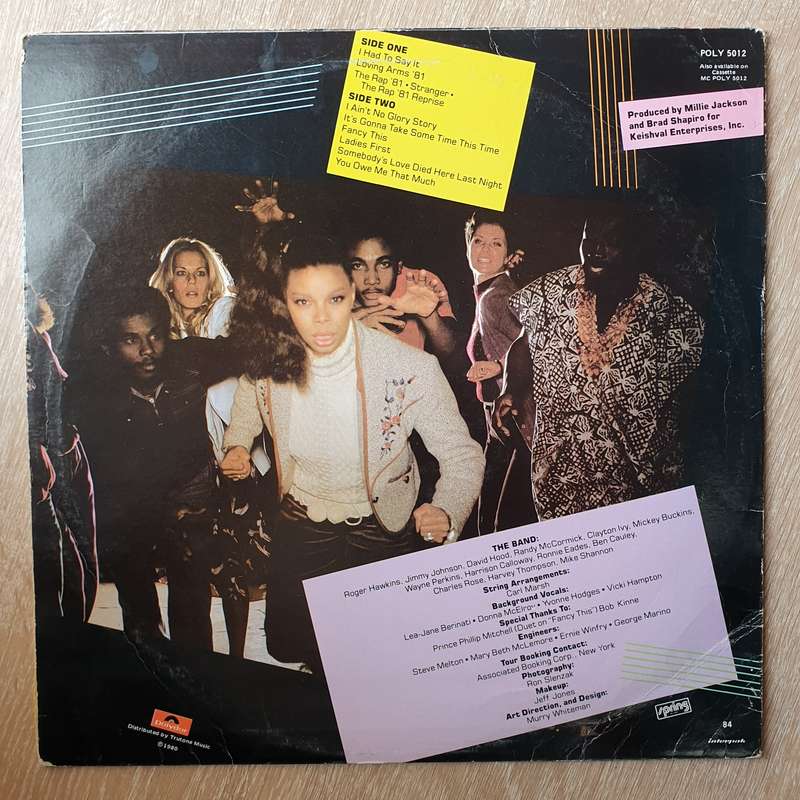 Millie Jackson  I Had To Say It -   Vinyl LP Record - Very-Good+ Quality (VG+)