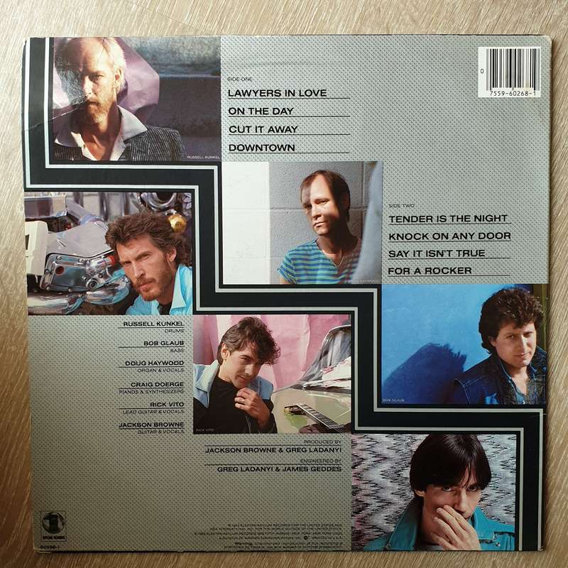 Jackson Browne  - Lawyers In Love - Vinyl LP Record - Opened  - Very-Good Quality (VG)