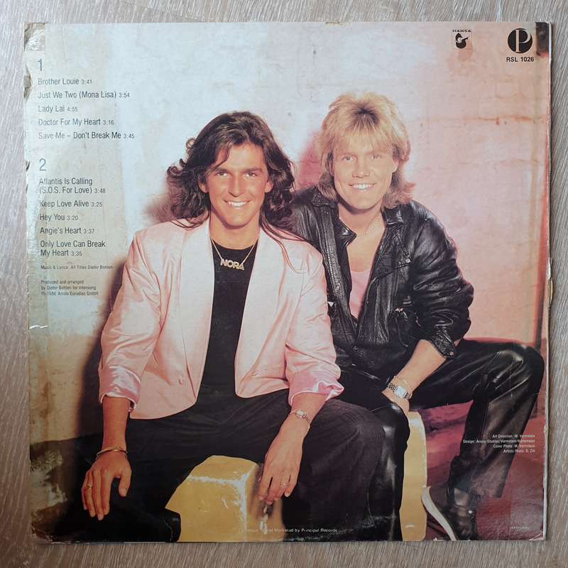 Modern Talking - Ready For Romance - Vinyl LP Record  - Very-Good Quality (VG)