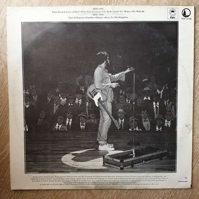 Bill Champlin  Single -   Vinyl LP Record - Very-Good+ Quality (VG+)