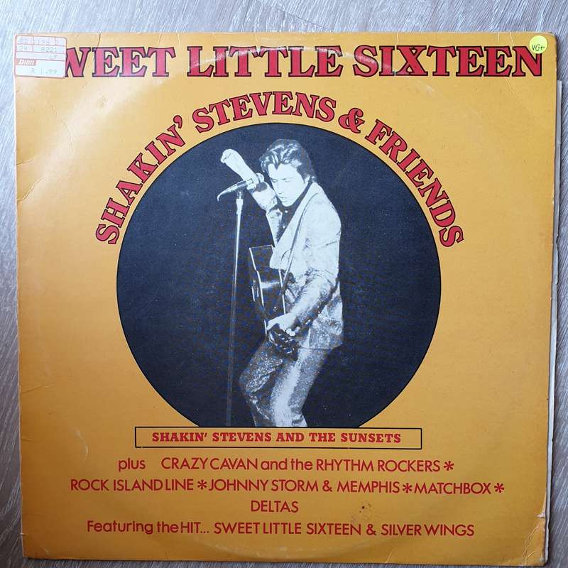 Shakin' Stevens & Friends: Sweet Little Sixteen -  Vinyl LP Record - Very-Good+ Quality (VG+)