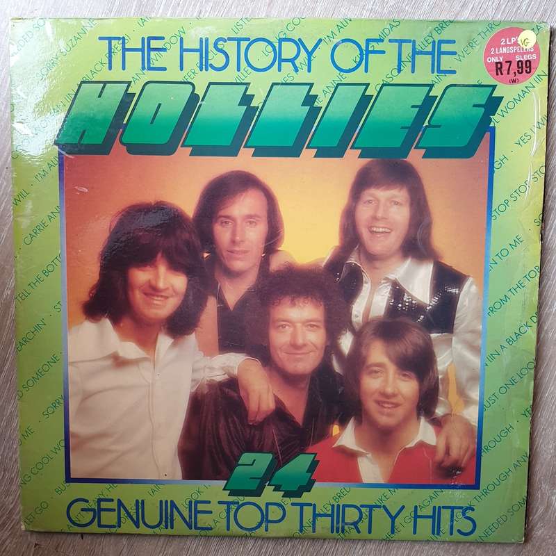 The Hollies - The History of The Hollies - Double Vinyl LP Record - Very-Good Quality (VG)