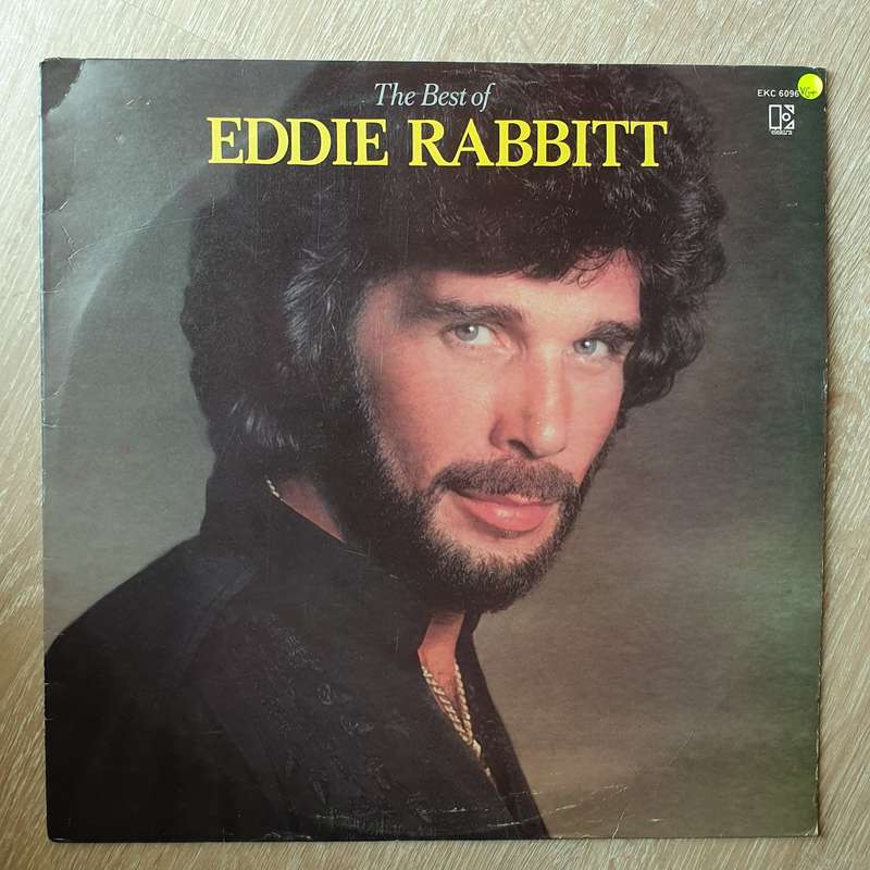 Eddie Rabbitt  The Best Of Eddie Rabbitt -  Vinyl LP Record - Very-Good+ Quality (VG+)