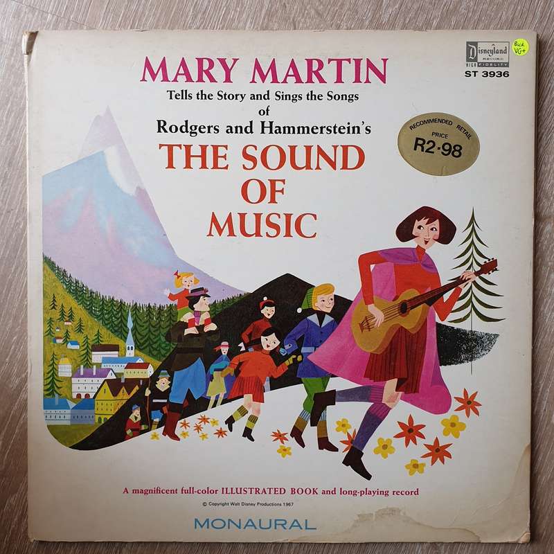 The Sound Of Music - Mary Martin Tells The Story And Sings The Songs - With Booklet -   Vinyl LP ...