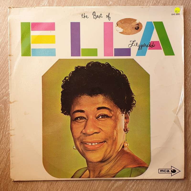 Ella Fitzgerald  The Best Of Ella -  Vinyl LP Record - Very-Good+ Quality (VG+)