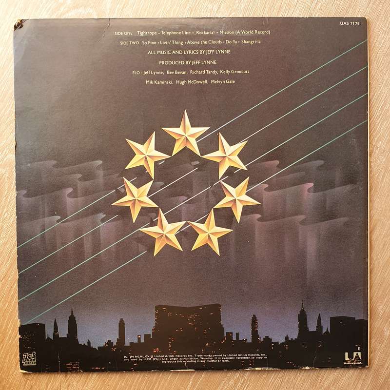 ELO - A New World Record -  Vinyl LP Record - Very-Good+ Quality (VG+)