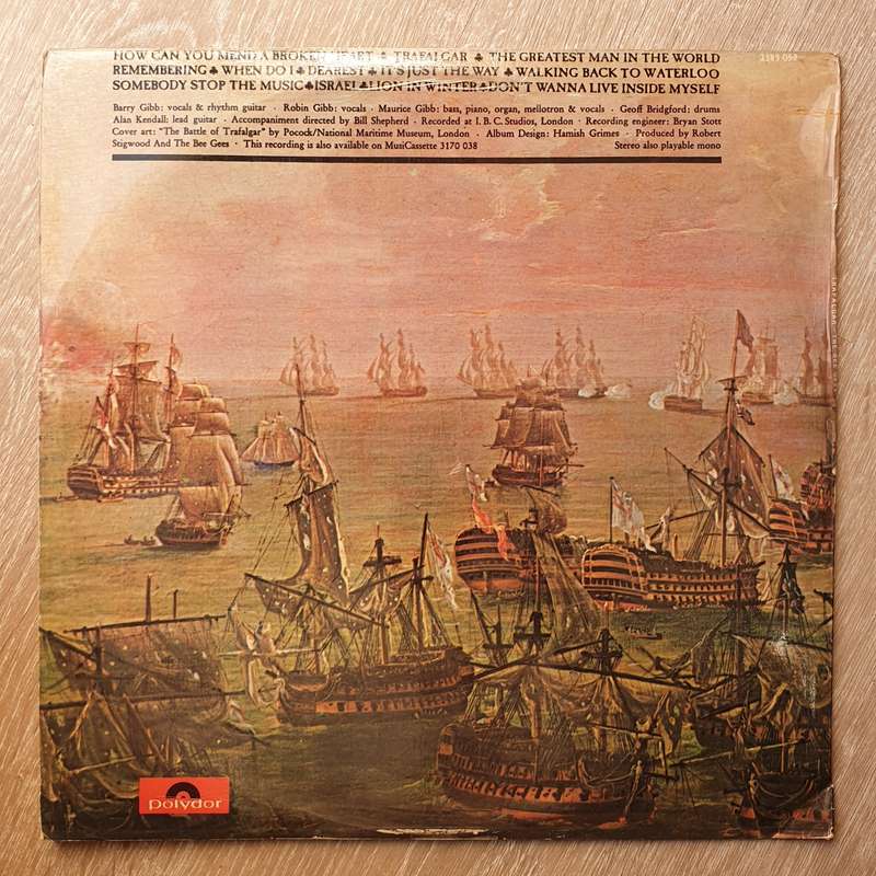 Bee Gees Trafalgar -  Vinyl LP Record - Very-Good+ Quality (VG+)