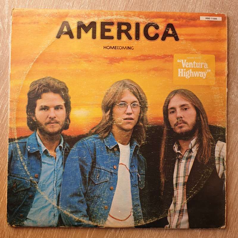 America   America & Homecoming  - Double Vinyl LP Record  (VG-)