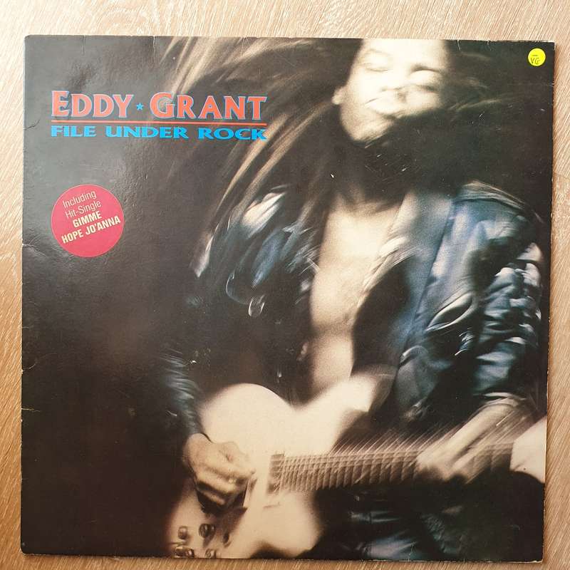 Eddy Grant  File Under Rock -  Vinyl LP Record - Opened  - Very-Good- Quality (VG-)