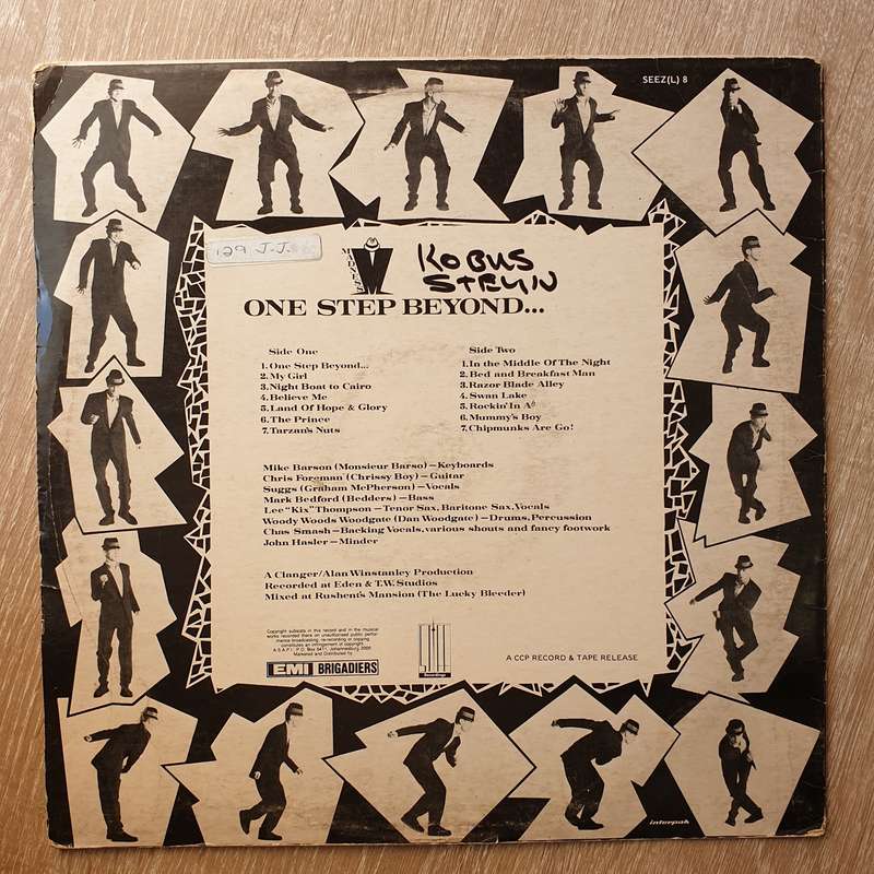 Madness - One Step Beyond -  Vinyl LP Record - Very-Good+ Quality (VG+)