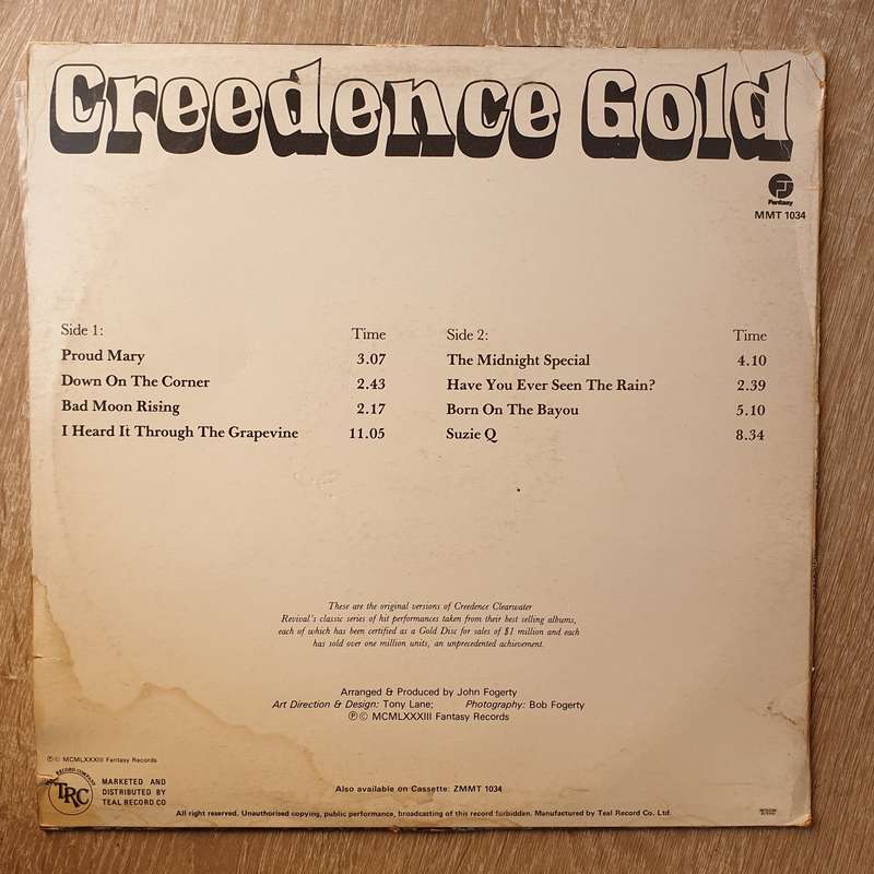 Creedence Clearwater Revival  Creedence Gold - Vinyl LP Record - Very-Good+ Quality (VG+)