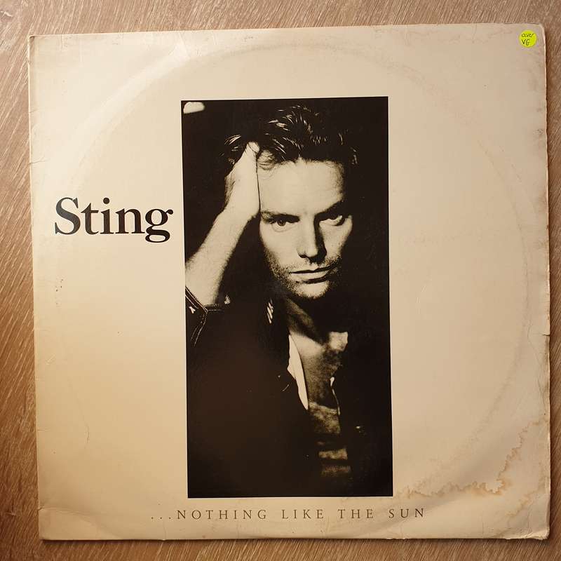 Sting  Nothing Like The Sun -  Vinyl LP Record - Opened  - Very-Good Quality (VG)