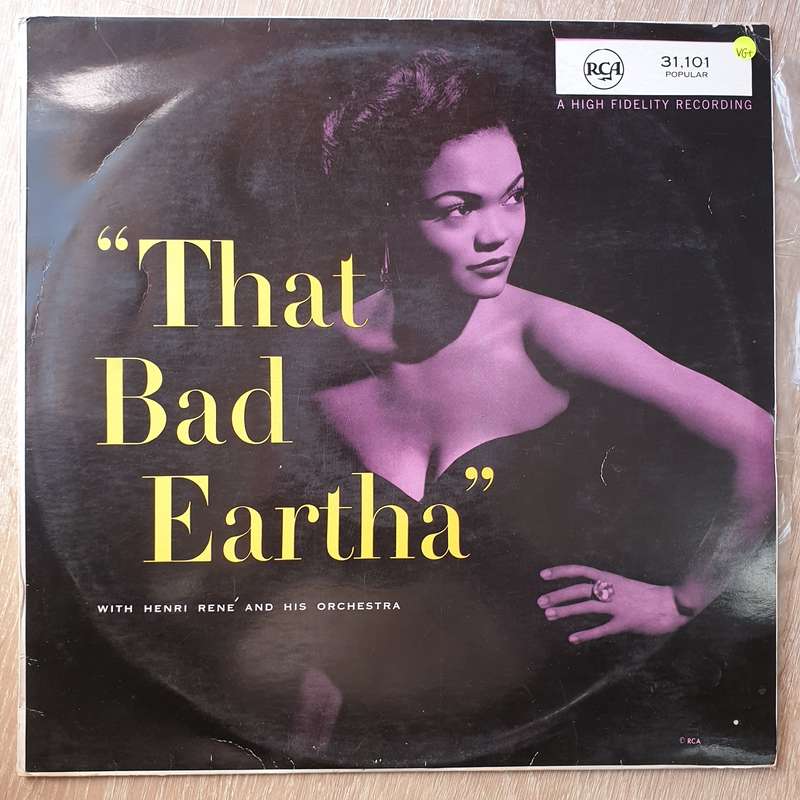 Eartha Kitt  That Bad Eartha - Vinyl LP Record - Opened  - Very-Good+ Quality (VG+)