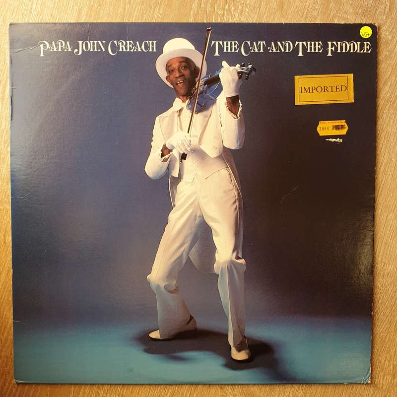 Papa John Creach  The Cat And The Fiddle - Vinyl LP Record - Very-Good+ Quality (VG+)
