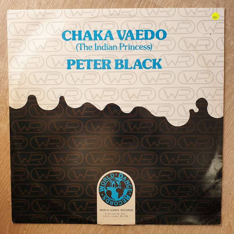 Peter Black  Chaka Vaedo (The Indian Princess) - Vinyl LP Record - Very-Good+ Quality (VG+)