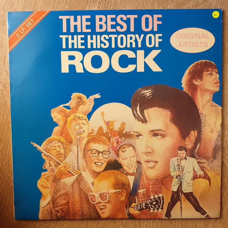 History of Rock - The Best Of - Vinyl LP Record - Very-Good+ Quality (VG+)