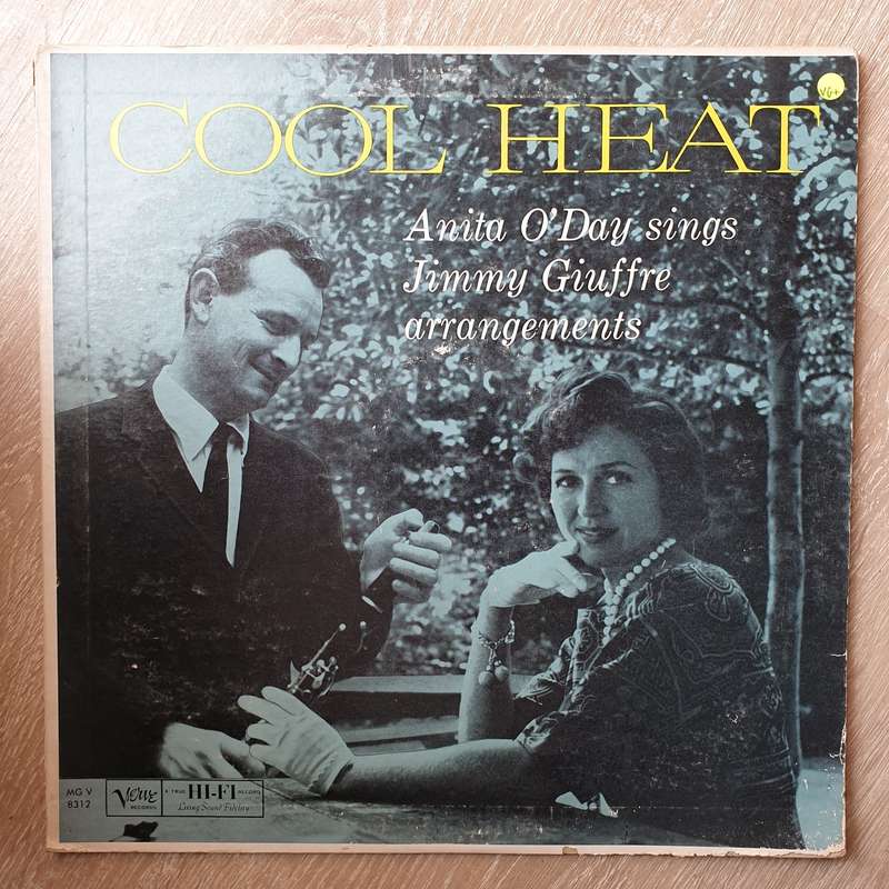 Anita O'Day, Jimmy Giuffre  Cool Heat - Vinyl LP Record - Very-Good+ Quality (VG+)