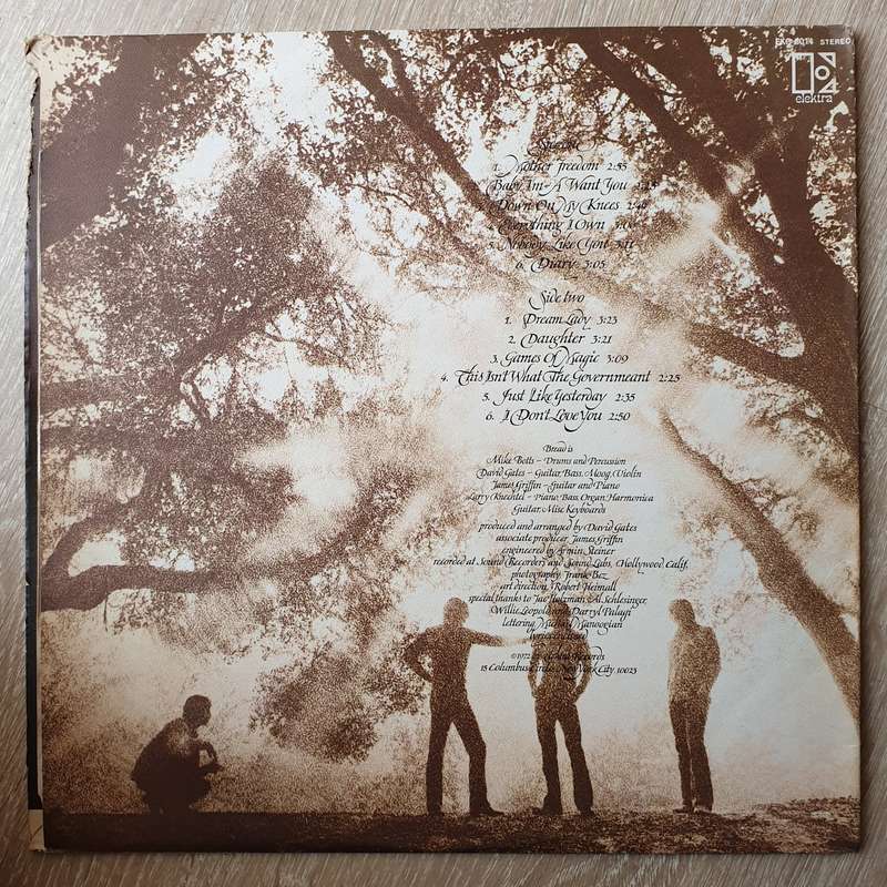 Bread - Baby I'm a Want You -  Vinyl LP Record - Opened  - Very-Good Quality (VG)