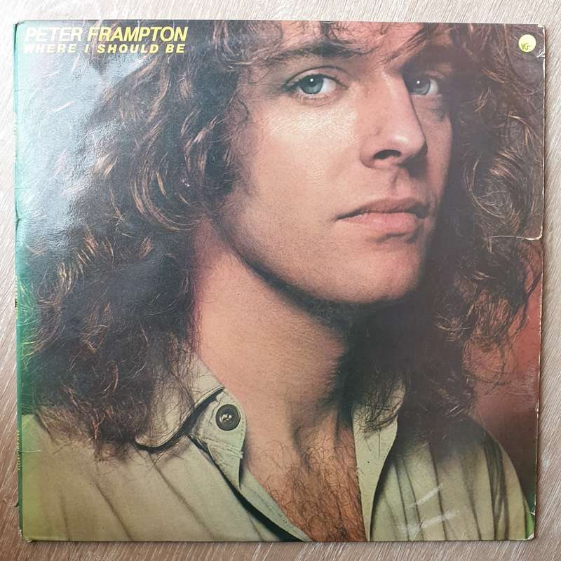 Peter Frampton  Where I Should Be -  Vinyl LP Record - Very-Good Quality (VG)