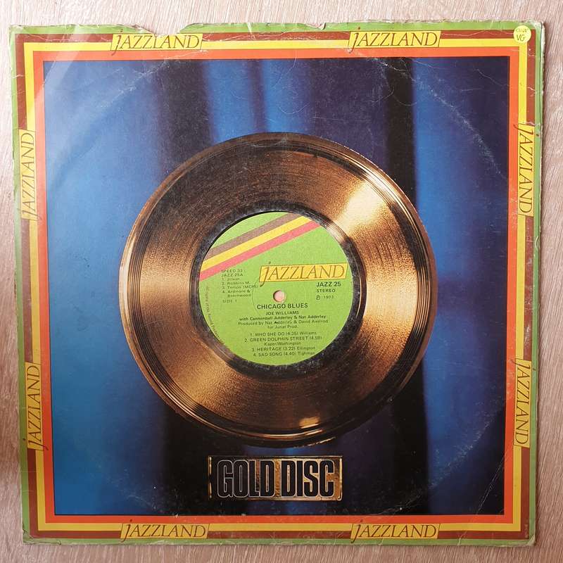 Joe Williams  Chicago Blues -  Vinyl LP Record - Opened  - Very-Good Quality (VG)