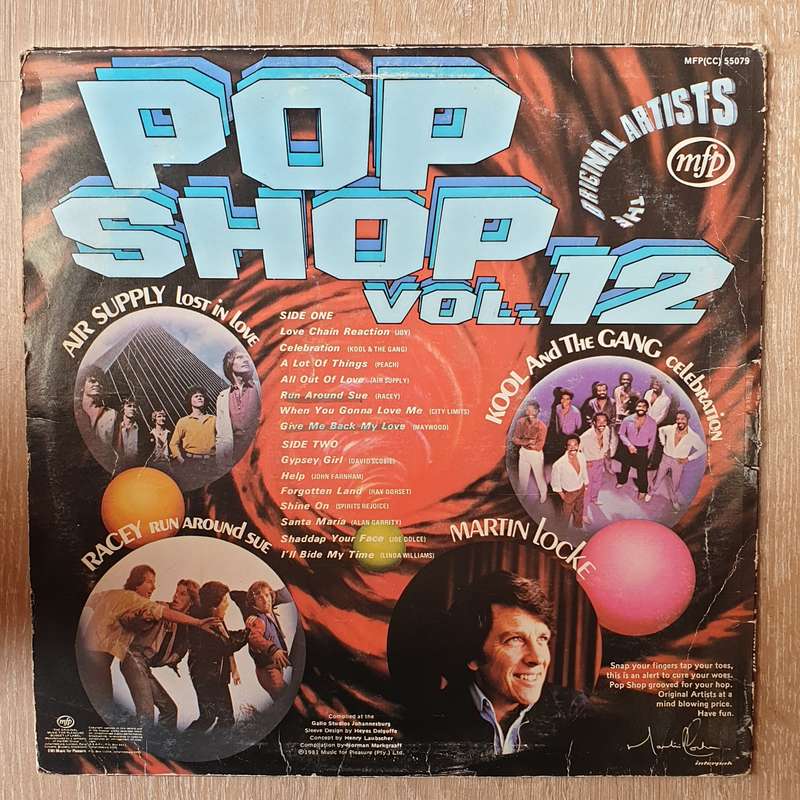Pop Shop Vol 12 -  Vinyl LP Record - Opened  - Very-Good- Quality (VG-)