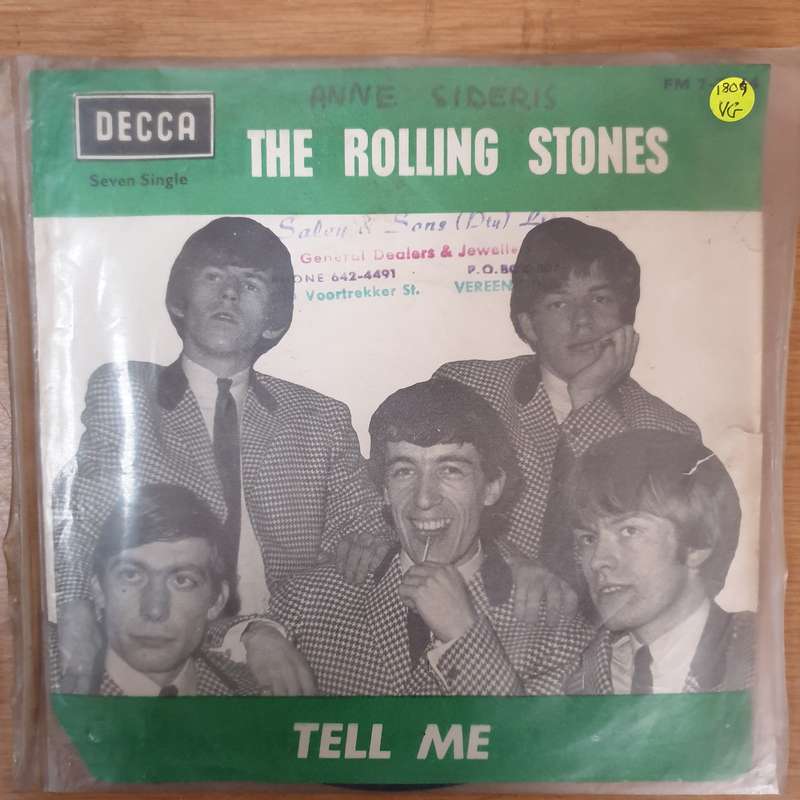 The Rolling Stones  Tell Me (You're Coming Back) - Vinyl 7" Record - Opened  - Very-Good Qu...