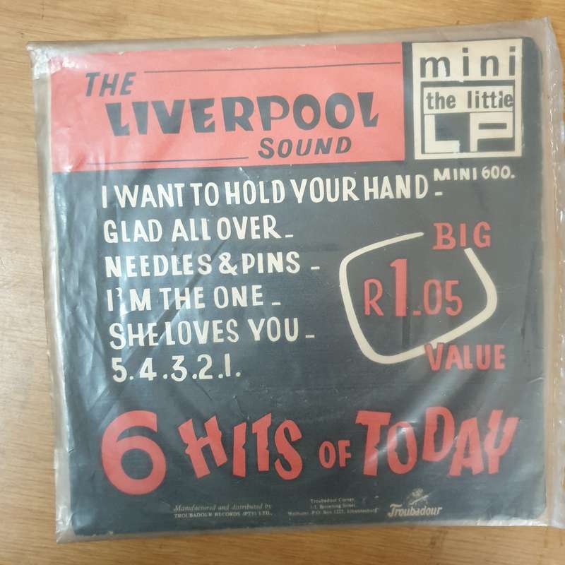 The Liverpool Lads  The Liverpool Sound Volume I - Vinyl 7" Record - Good+ Quality (G+)