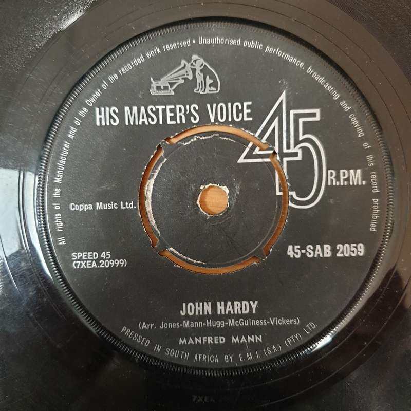 Manfred Mann  Sha La La - Vinyl 7" Record - Good Quality (G)