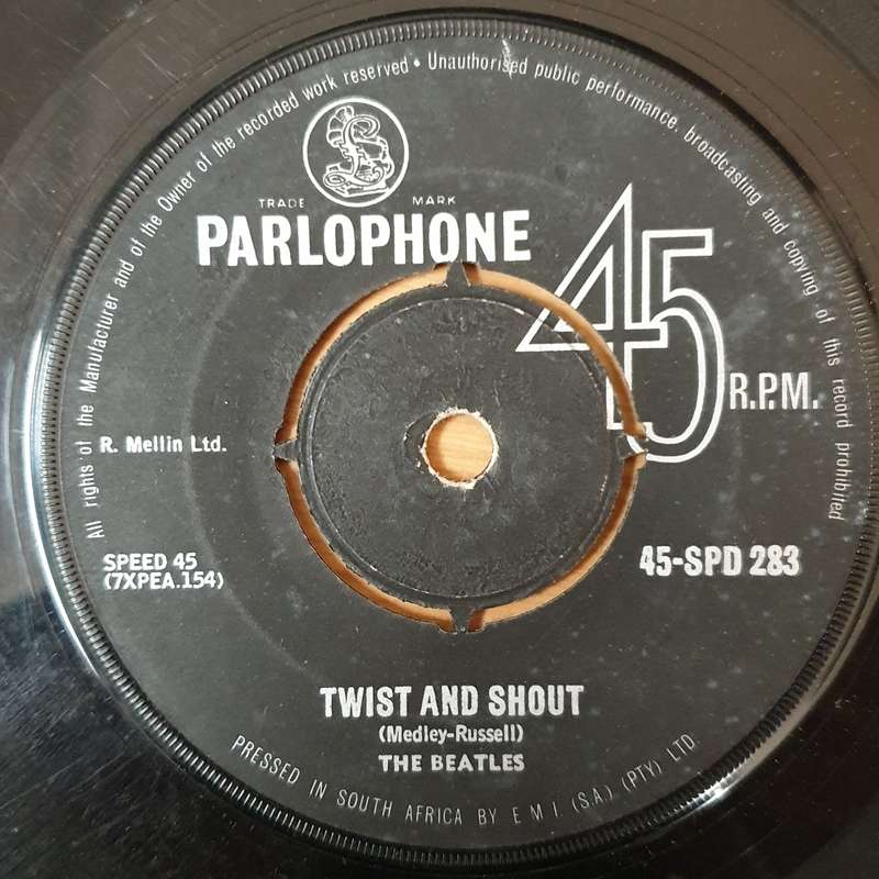 The Beatles  Do You Want To Know A Secret/ Twist And Shout - Vinyl 7" Record - Good Quality...