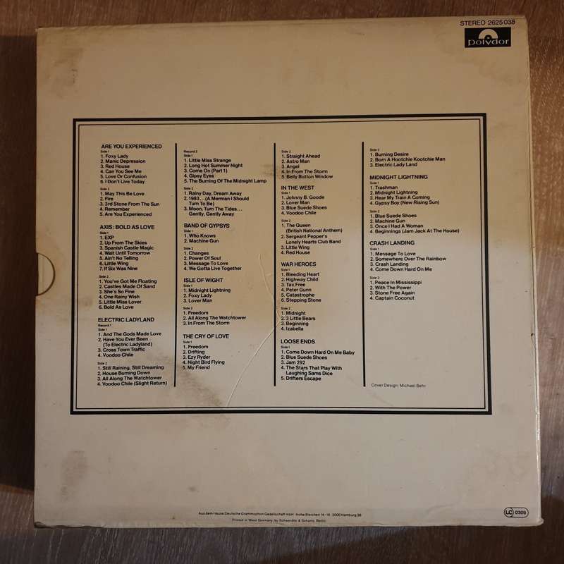 Jimi Hendrix  Jimi Hendrix Rare Box Set with 13 x Records (includes booklet) - Vinyl LP Rec...