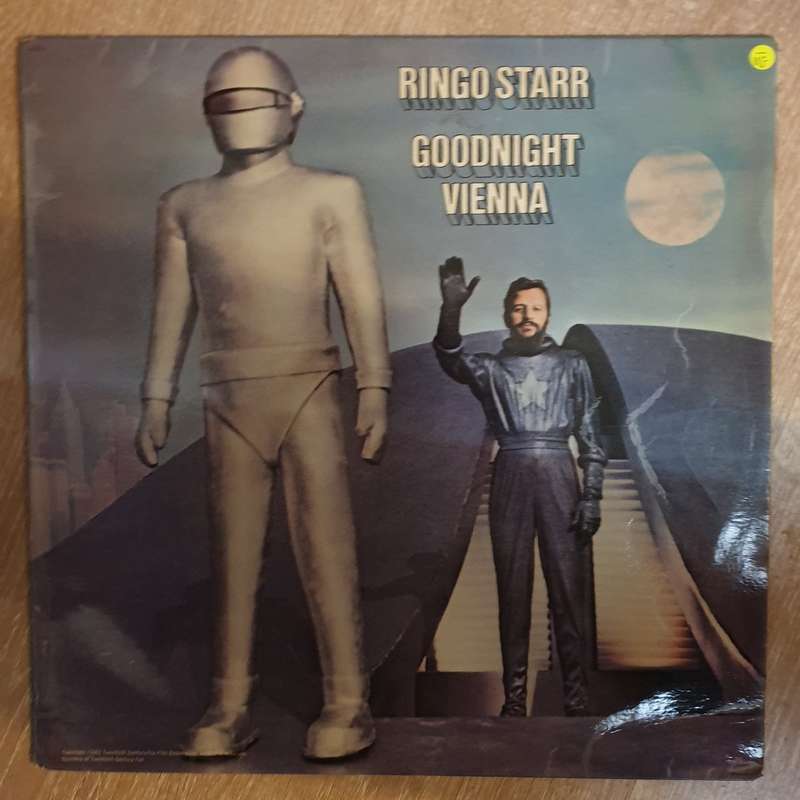 Ringo Starr  Goodnight Vienna  - Vinyl LP Record - Opened  - Very-Good- Quality (VG-)