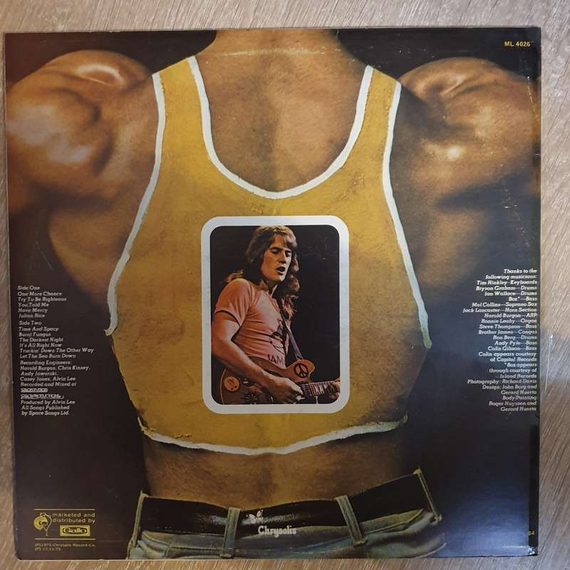 Alvin Lee  Pump Iron! -  Vinyl LP Record - Very-Good+ Quality (VG+)