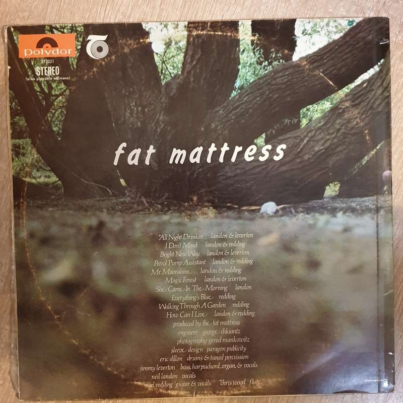 Fat Mattress  Fat Mattress -  Vinyl LP Record - Very-Good+ Quality (VG+)