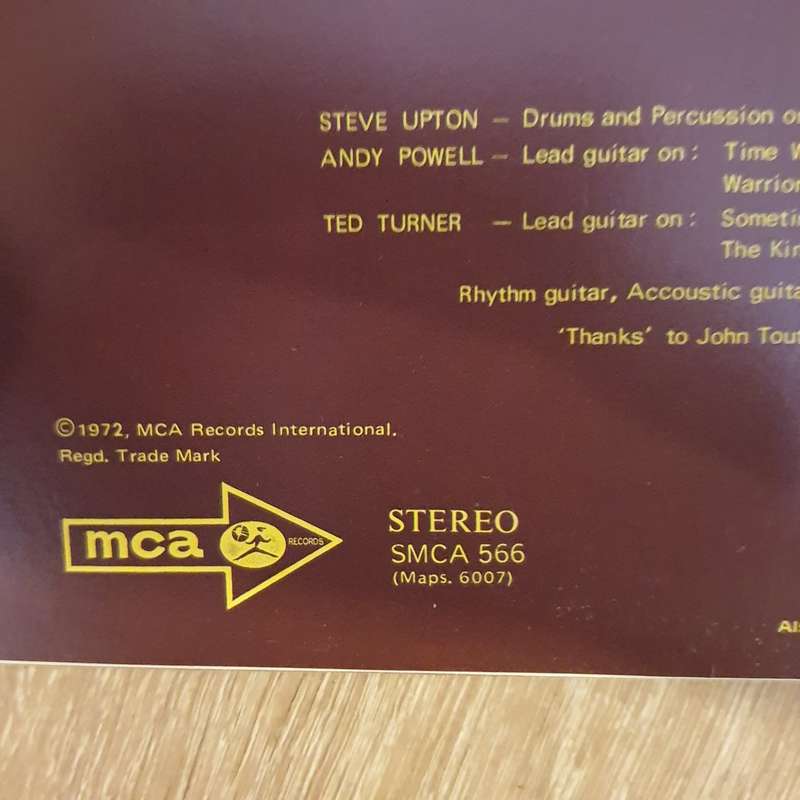 Wishbone Ash  Argus (SMCA) -  Vinyl LP Record - Very-Good+ Quality (VG+)