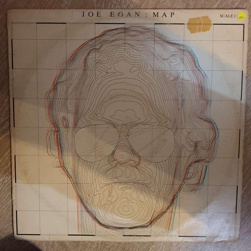 Joe Egan  Map  -  Vinyl LP Record - Very-Good+ Quality (VG+) (Vinyl Specials)