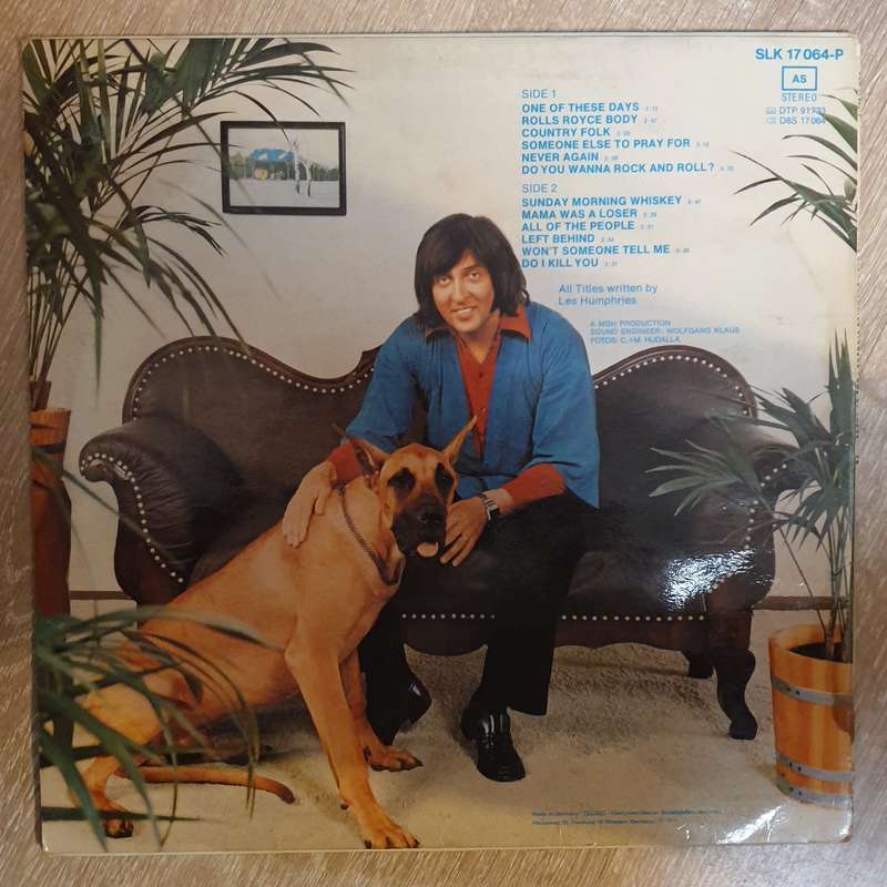 The Les Humphries Singers  One Of These Days (Germany Pressing) - Vinyl LP Record - Very-Go...