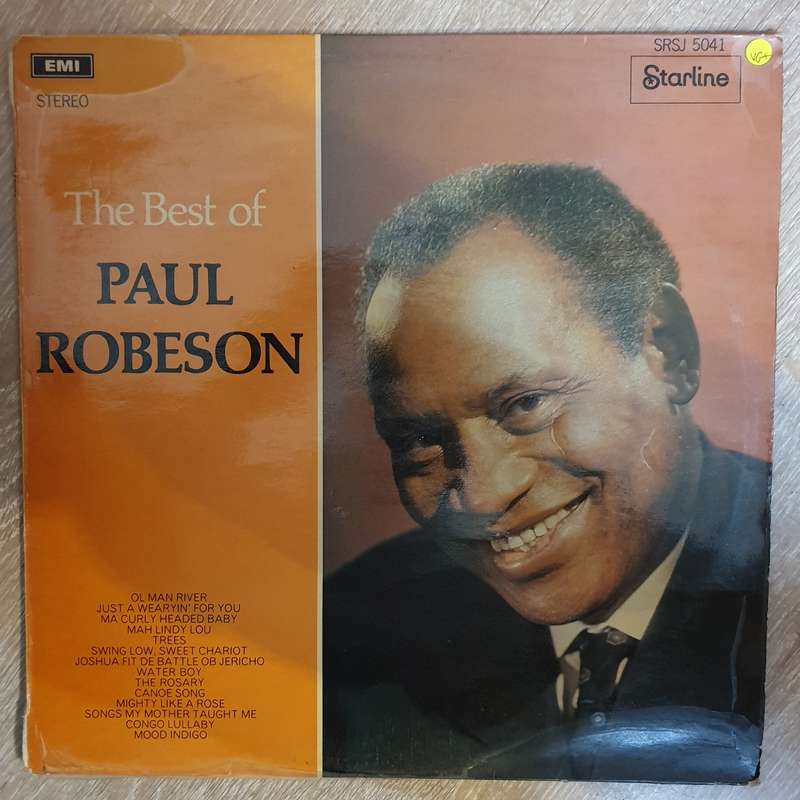 Paul Robeson  The Best Of Paul Robeson - Vinyl LP Record - Very-Good+ Quality (VG+)