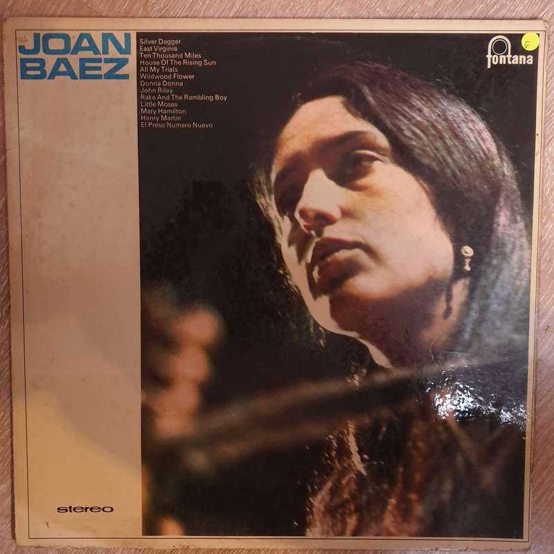 Joan Baez  Joan Baez - Vinyl LP Record - Opened  - Good Quality (G) (Vinyl Specials)