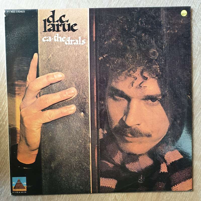 DC Larue - Cathedrals - Vinyl LP Record - Very-Good+ Quality (VG+)
