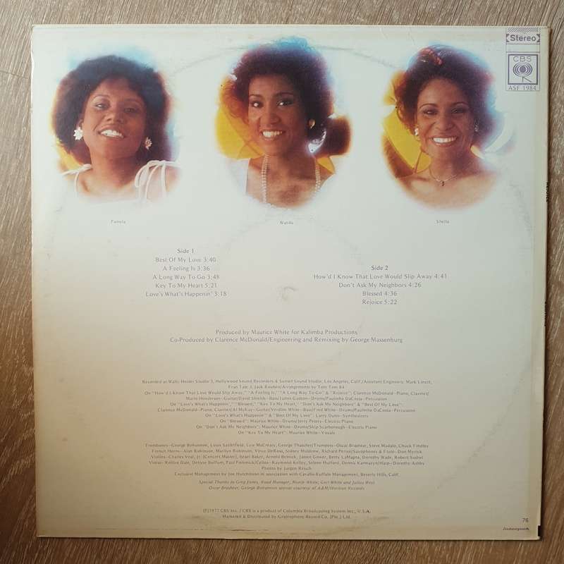 Emotions Rejoice - Vinyl LP Record - Very-Good+ Quality (VG+)