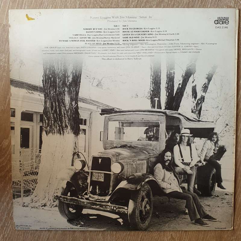 Kenny Loggins With Jim Messina  Sittin' In - Vinyl LP Record - Opened  - Very-Good Quality ...