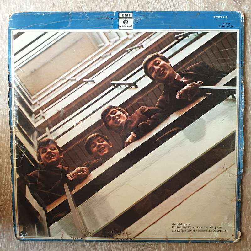 Beatles - Blue Album - 1967-1970 -  Double Vinyl LP Record - Opened  - Good Quality (G)