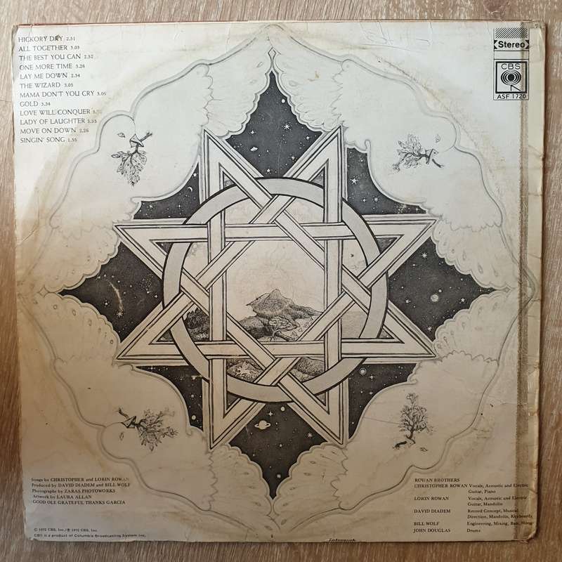 Rowan Brothers  Rowan Brothers -  Vinyl LP Record - Opened  - Good+ Quality (G+)